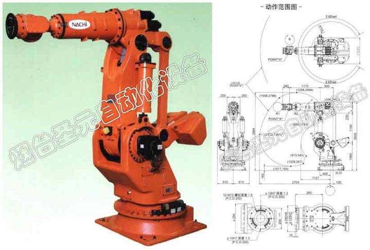 大荷載機器人碼垛機圖